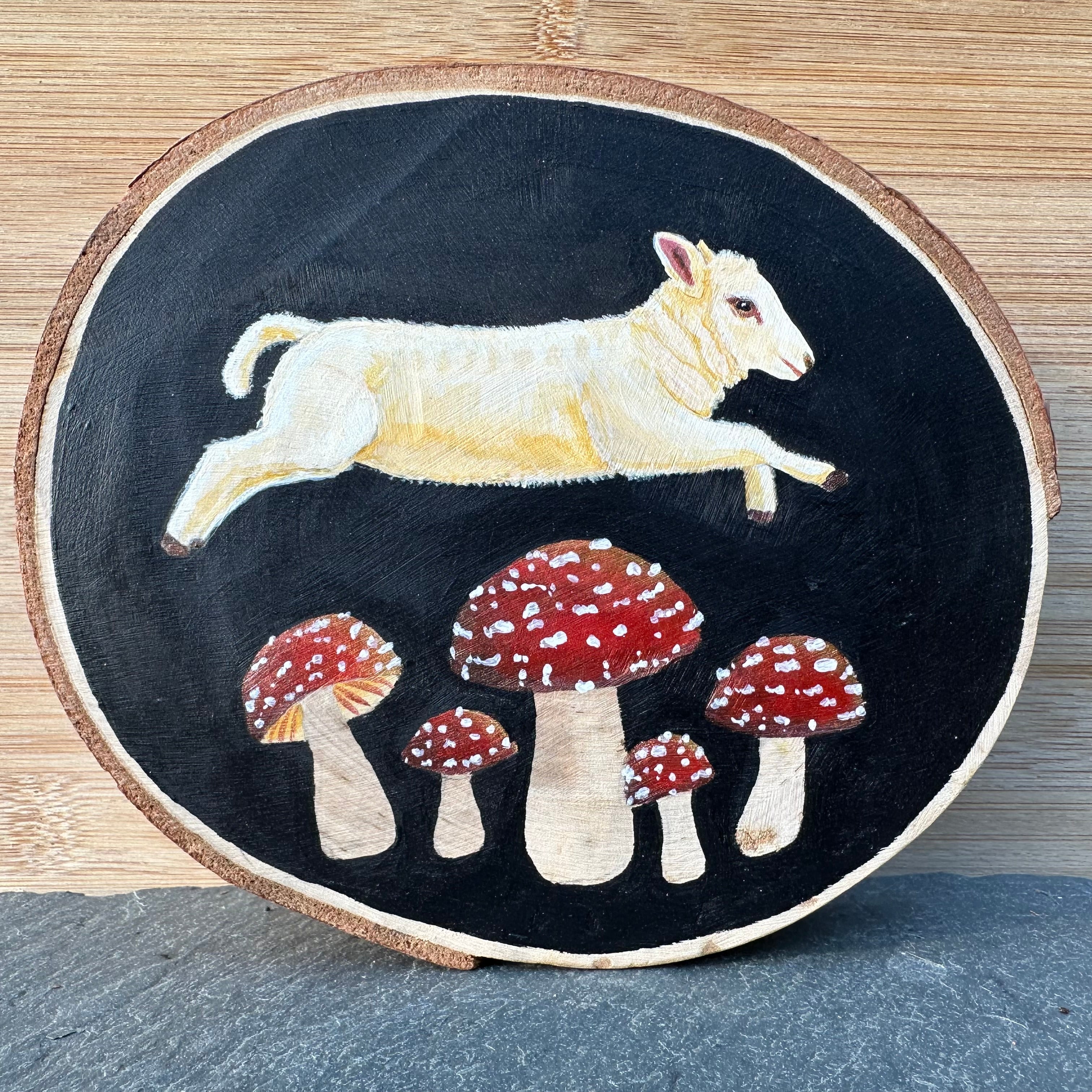 Sheep & Mushrooms